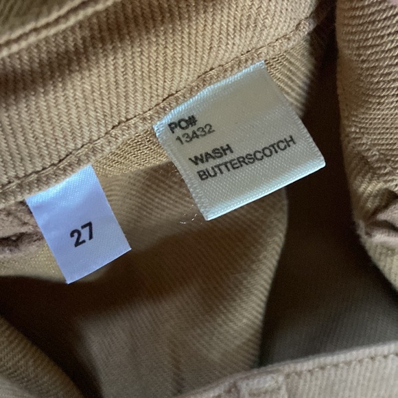 Reformation Marine Jeans in Butterscotch - Picture 4 of 8